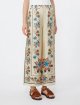 Молочні брюки WEEKEND MAX MARA з шовкової саржі: фото 2 - Invogue