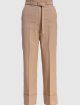 Бежевые брюки SPORTMAX: фото - Invogue