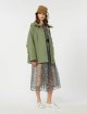 Оливкова вітровка WEEKEND MAX MARA вільного крою: фото 1 - Invogue