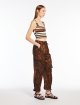 Коричневі брюки WEEKEND MAX MARA : фото 4 - Invogue
