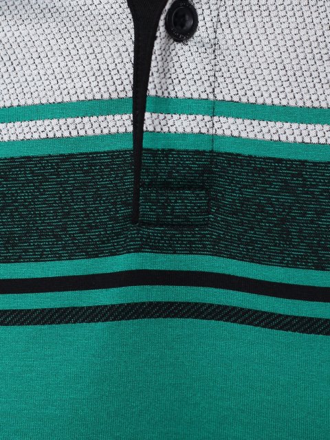 Зеленое поло BOSS: фото 6 - Invogue