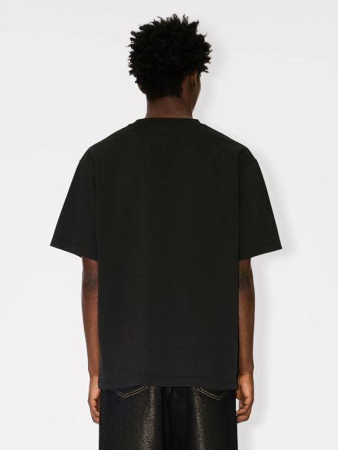 Черная футболка Kenzo из хлопкового трикотажа: фото 3 - Invogue