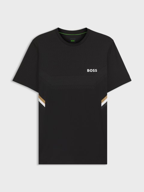 Чорна футболка BOSS : фото - Invogue