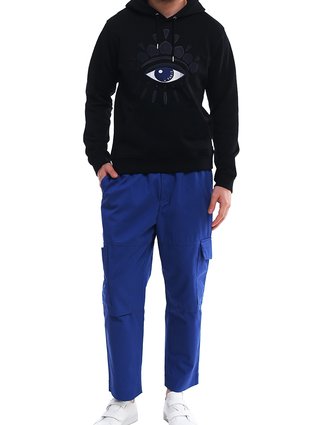 Чёрный свитшот KENZO: фото 1 - Invogue