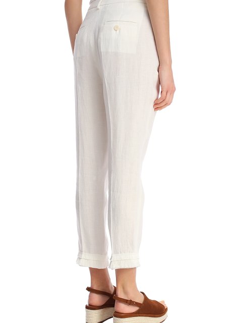 Белые брюки WEEKEND MAX MARA: фото 6 - Invogue