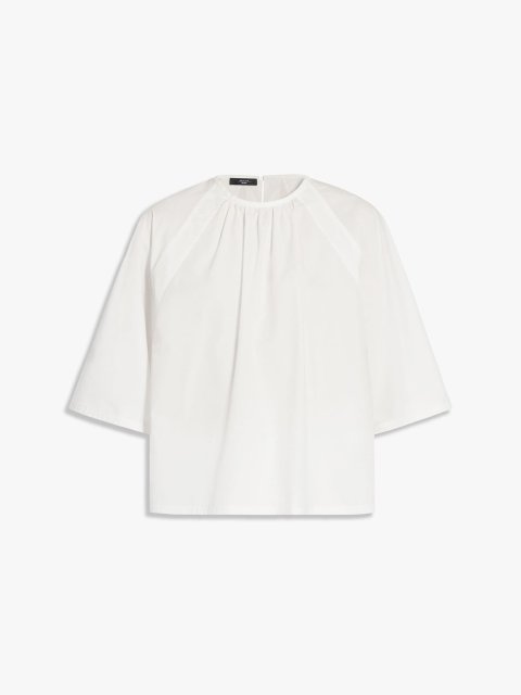 Белая блуза WEEKEND MAX MARA: фото - Invogue