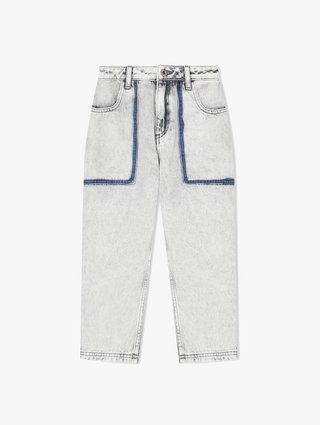 Cірі джинси EMPORIO ARMANI KIDS з бавовни: фото - Invogue