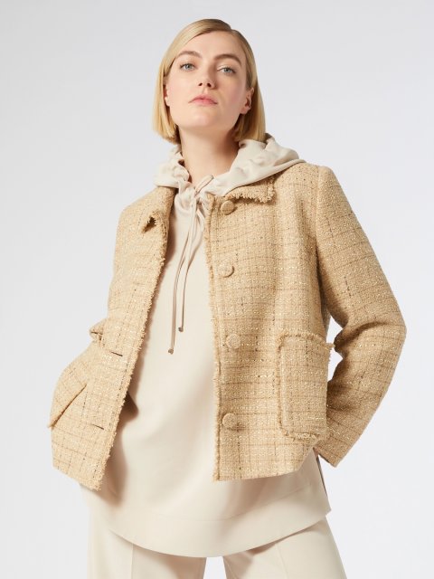 Бежевая туника Marina Rinaldi кади: фото 4 - Invogue