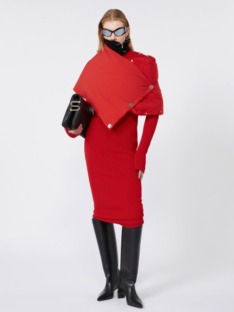 Червона сукня SPORTMAX з вовни: фото 1 - Invogue