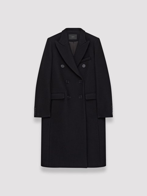 Чорне пальто JOSEPH : фото - Invogue