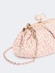 Рожева сумка Pasticcino Weekend Max Mara з льону та шовку: фото 3 - Invogue