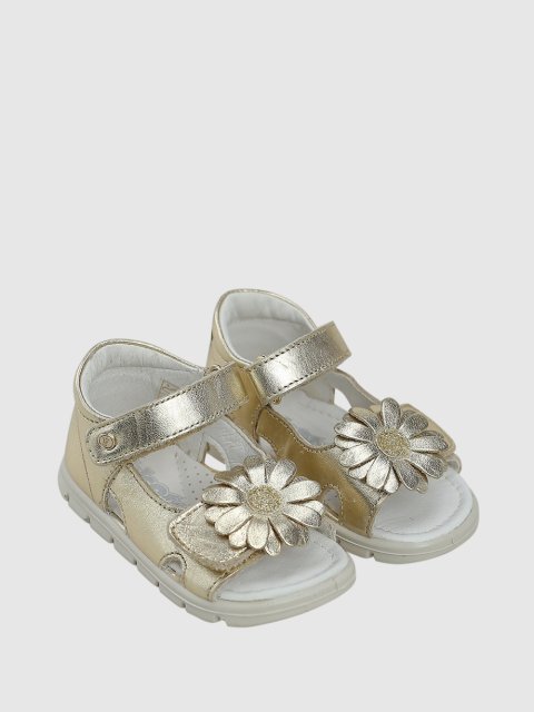 Золоті босоніжки NATURINO : фото 1 - Invogue