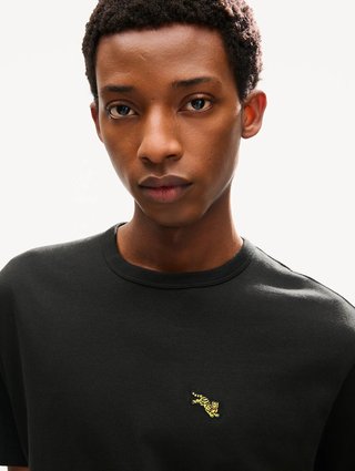 Чёрная футболка Kenzo из хлопка: фото 4 - Invogue