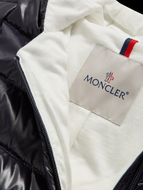 Синій комбінезон indro MONCLER ENFANT: фото 2 - Invogue