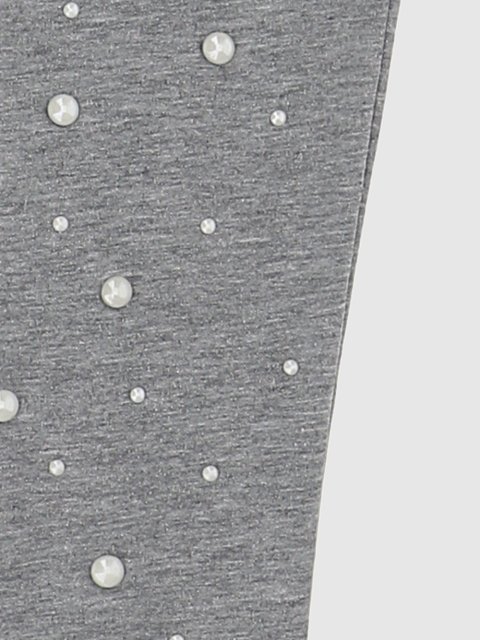 Серые леггинсы MONNALISA: фото 2 - Invogue