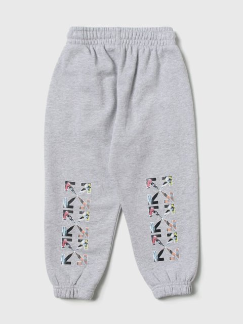 Серые брюки спорт OFF-WHITE KIDS: фото 1 - Invogue