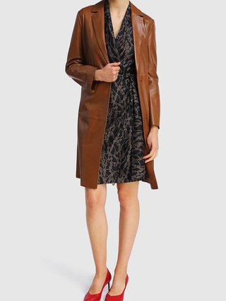 Коричневое пальто MAX MARA: фото 1 - Invogue