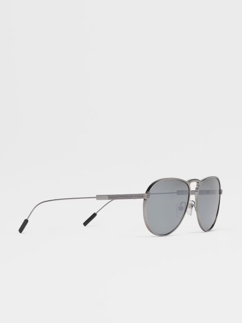 Срібні окуляри ZEGNA : фото 2 - Invogue