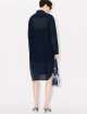 Синя сукня-сорочка Kenzo з кишенями: фото 2 - Invogue