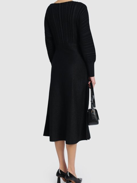 Чёрное платье MAX&CO: фото 2 - Invogue