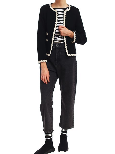 Чорний піджак WEEKEND MAX MARA : фото 1 - Invogue