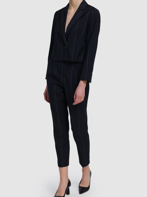 Тёмно-синий пиджак MAX&CO: фото 1 - Invogue