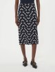 Темно-синя спідниця WEEKEND MAX MARA з віскози: фото 2 - Invogue