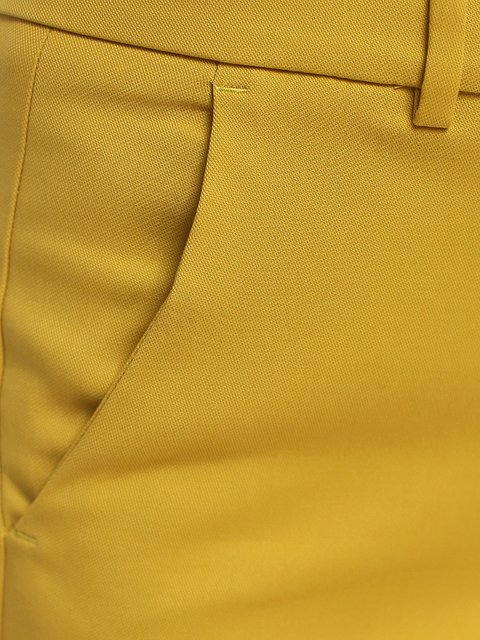 Жёлтые брюки WEEKEND MAX MARA: фото 5 - Invogue