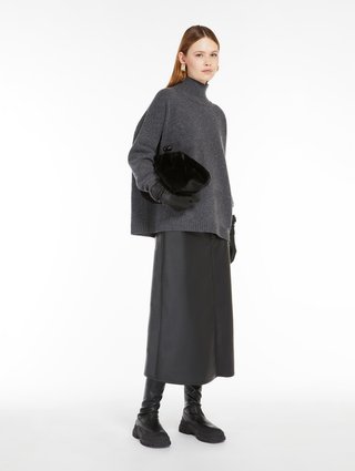 Черная юбка WEEKEND MAX MARA миди: фото 3 - Invogue