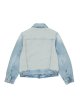Денім синій куртка MM6 Maison Margiela з бавовни: фото 2 - Invogue