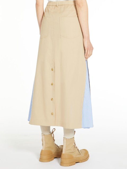 Кремова спідниця WEEKEND MAX MARA: фото 2 - Invogue