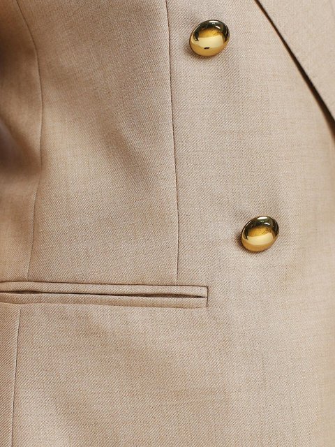 Молочный пиджак MAX MARA: фото 5 - Invogue