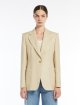 Пісочний жакет Weekend Max Mara з бавовни та льону: фото 2 - Invogue