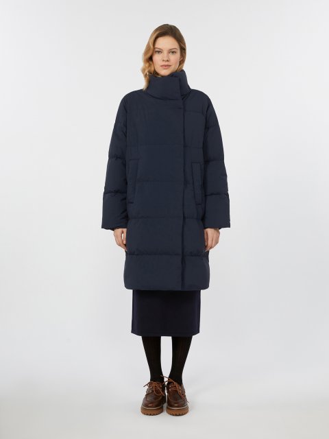 Темно-синій пуховик WEEKEND MAX MARA: фото 2 - Invogue