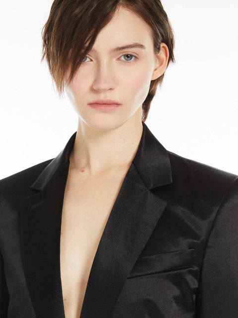 Чорний жакет SPORTMAX : фото 3 - Invogue