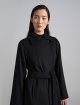 Чорне пальто MAX MARA прямого крою: фото 4 - Invogue