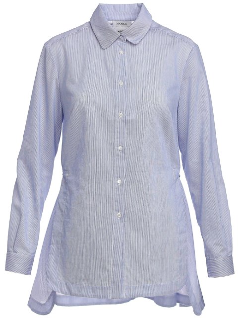 Синяя рубашка MAX&CO: фото - Invogue