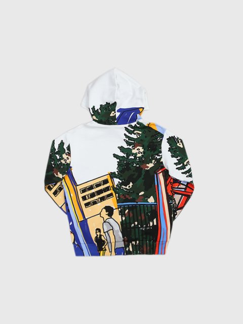 Белая кофта DSQUARED KID: фото 1 - Invogue