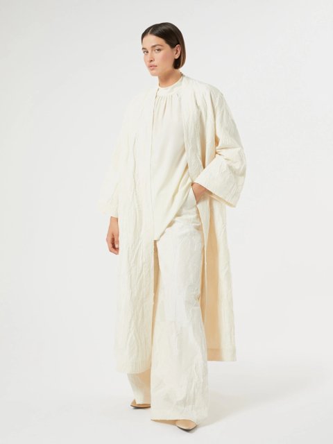 Блуза з натурального шовкового крепдешина Marina Rinaldi: фото 1 - Invogue