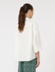 Біла сорочка WEEKEND MAX MARA з бавовняного попліну: фото 3 - Invogue