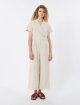 Бежевий комбінезон Weekend Max Mara з віскози та льону: фото 3 - Invogue