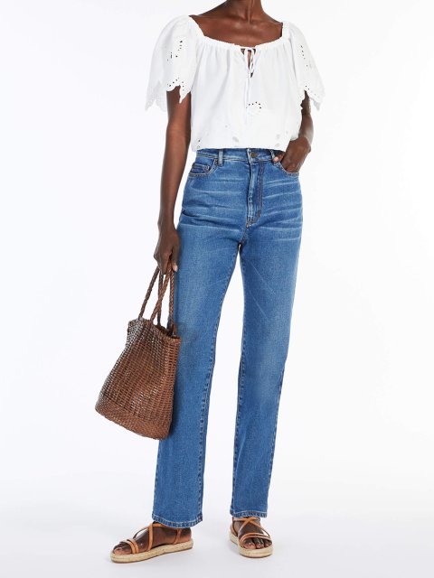 Біла блуза WEEKEND MAX MARA : фото 4 - Invogue
