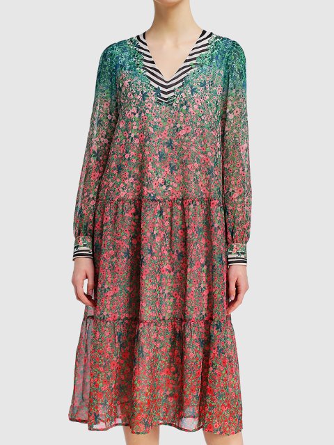 Червона сукня MARC CAIN : фото 3 - Invogue