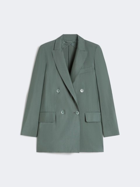 Темно-зелений жакет Max Mara з вовни та шовку: фото - Invogue