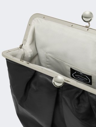 Чорна сумка Pasticcino Weekend MaxMara зі шкіри: фото 6 - Invogue