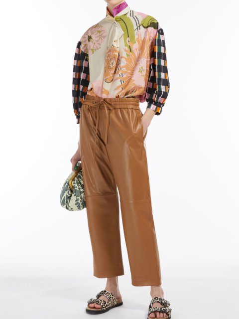 Кремова блуза WEEKEND MAX MARA: фото 3 - Invogue