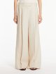 Кремові широкі брюки Max Mara: фото 1 - Invogue