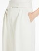 Кремові брюки MAX MARA з високою талією: фото 3 - Invogue