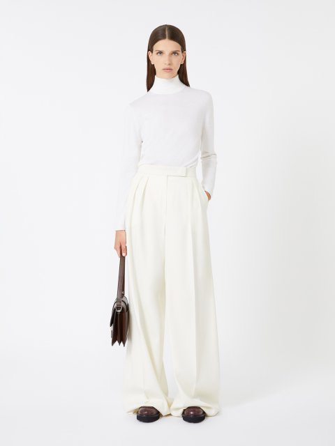 Білий светр MAX MARA з кашеміру: фото 1 - Invogue