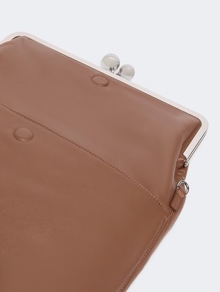Коричневая сумка Pasticcino Weekend Max Mara из кожи: фото 5 - Invogue